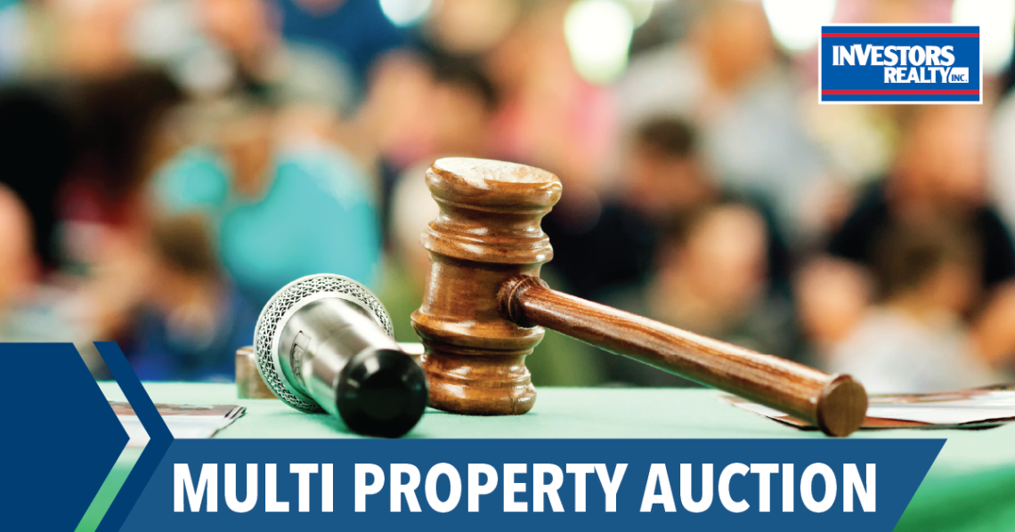 Commercial Property Auction Investors Realty in Partnership with Nitz